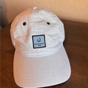 Light Blue Minimalist Hat with Curved Brim and Ventilation